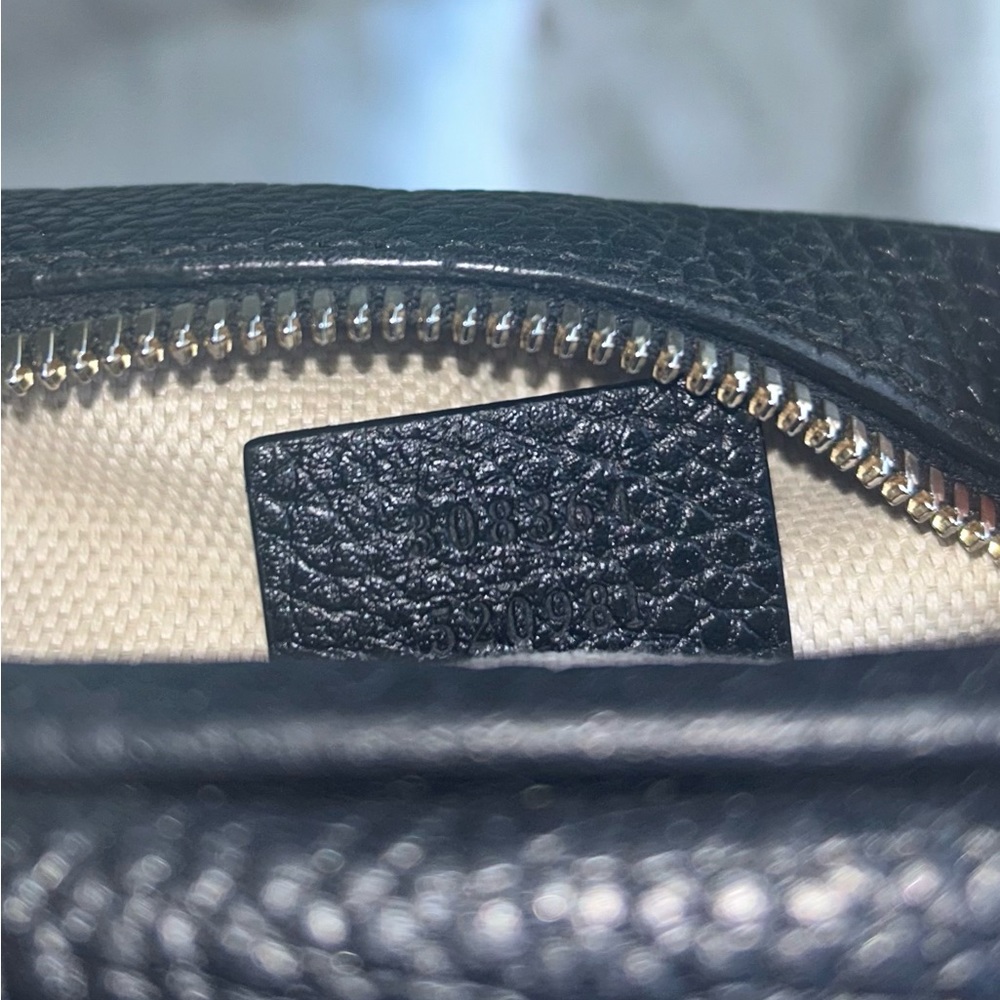 GUCCI SOHO Black Disco Crossbody Bag - Authenticity Certified🌟EUC - Picture 11 of 12